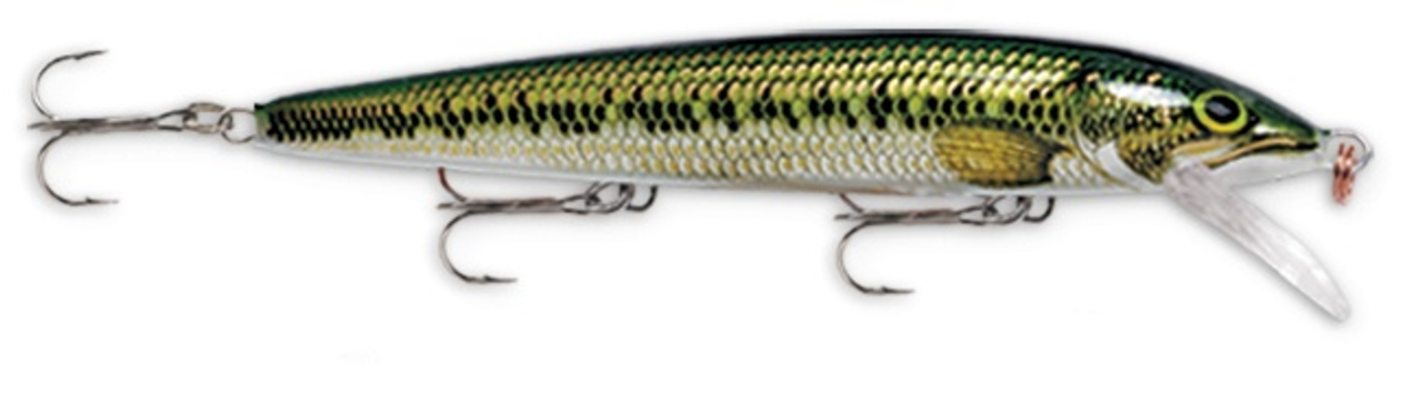 Rapala Husky Jerk, 3 1/8", 1/4 oz, Baby Bass