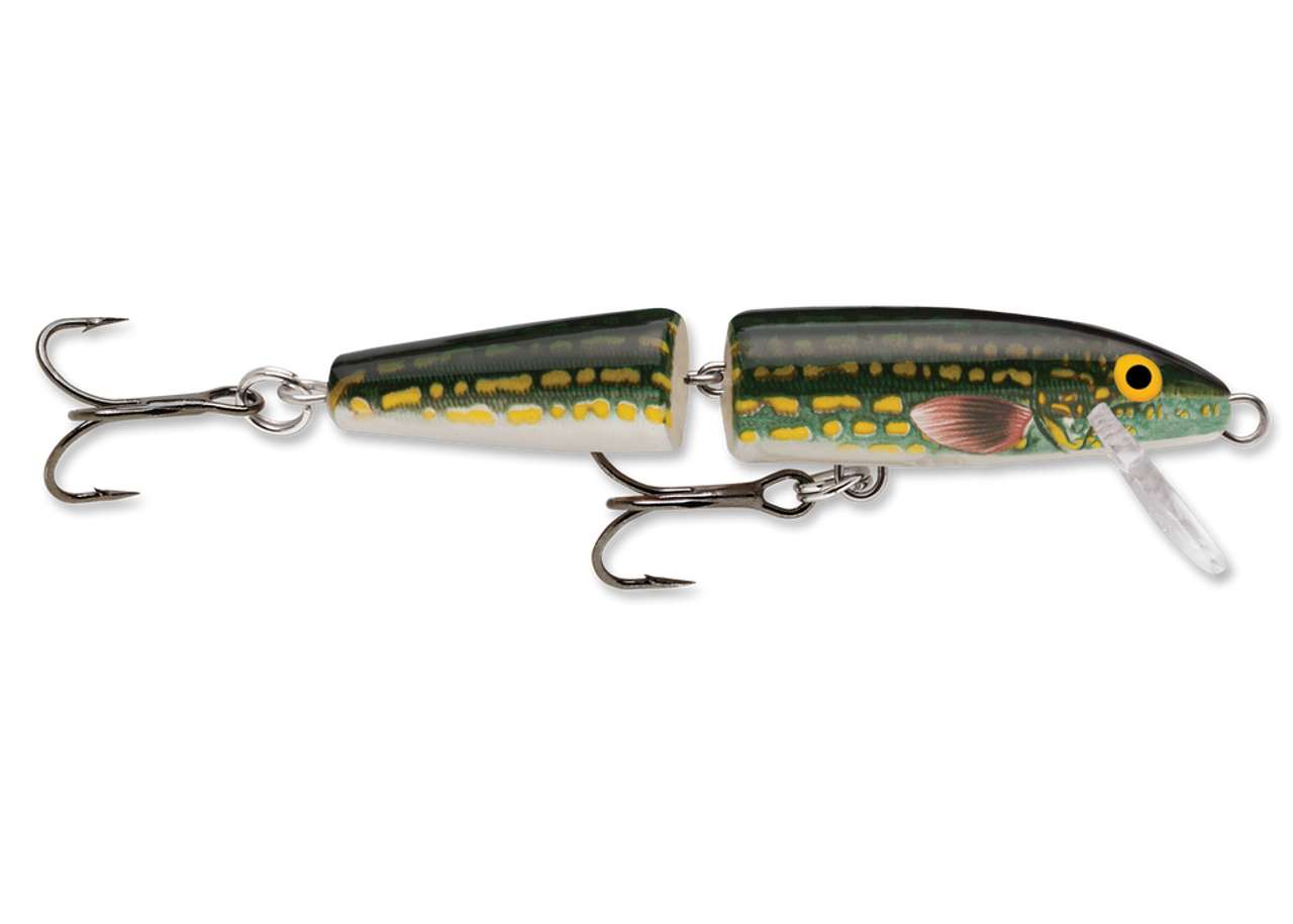 Rapala Jointed Minnow, 3 1/2", 1/4 oz, Pike