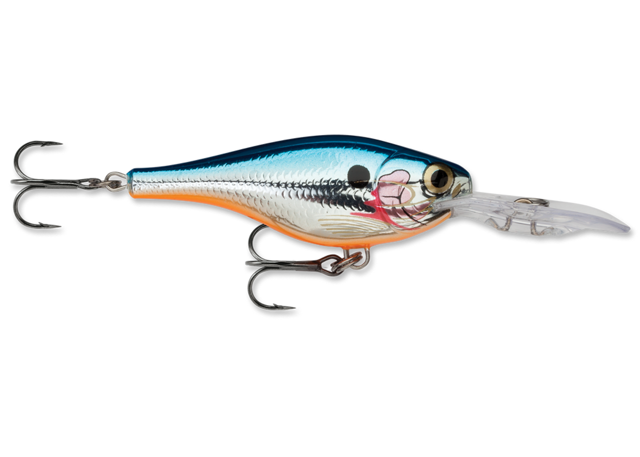 Rapala Shad Rap RS 2 3/4", 7/16 oz, Silver Blue