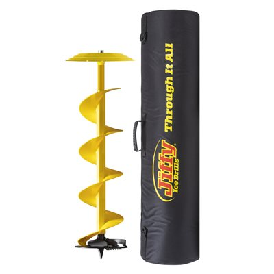 Jiffy 8" Torch Drill Assembly with Bag THE FISHING SOURCE