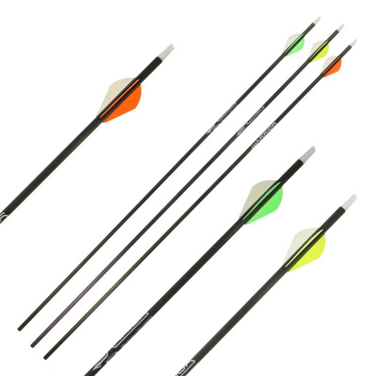 Gold Tip Warrior 600, 31" Carbon Arrow with Accu-Lite Insert, Green