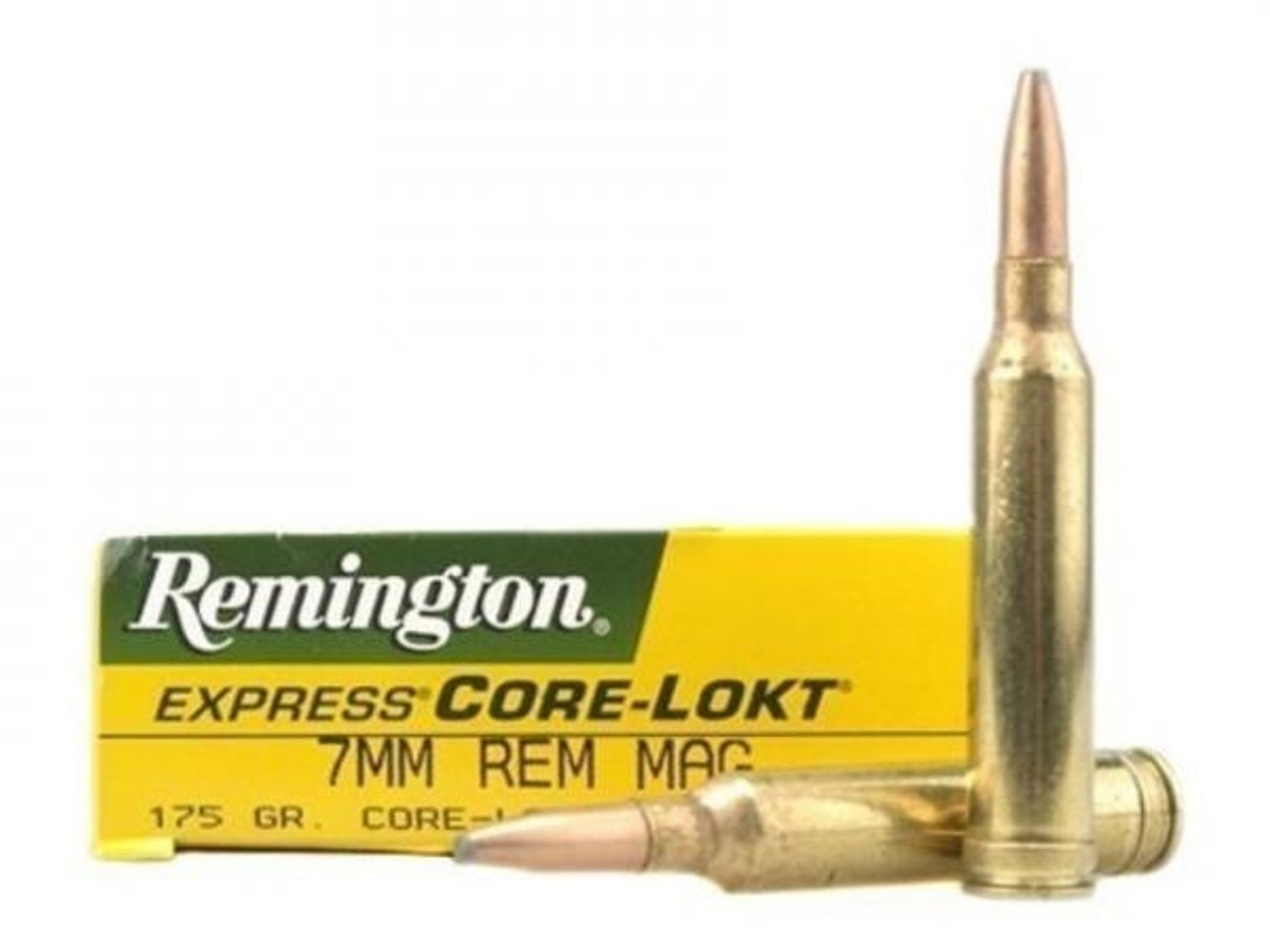 Remington 7mm Rem Mag Core-Lokt 175Gr PSPCL, 20 Rnds
