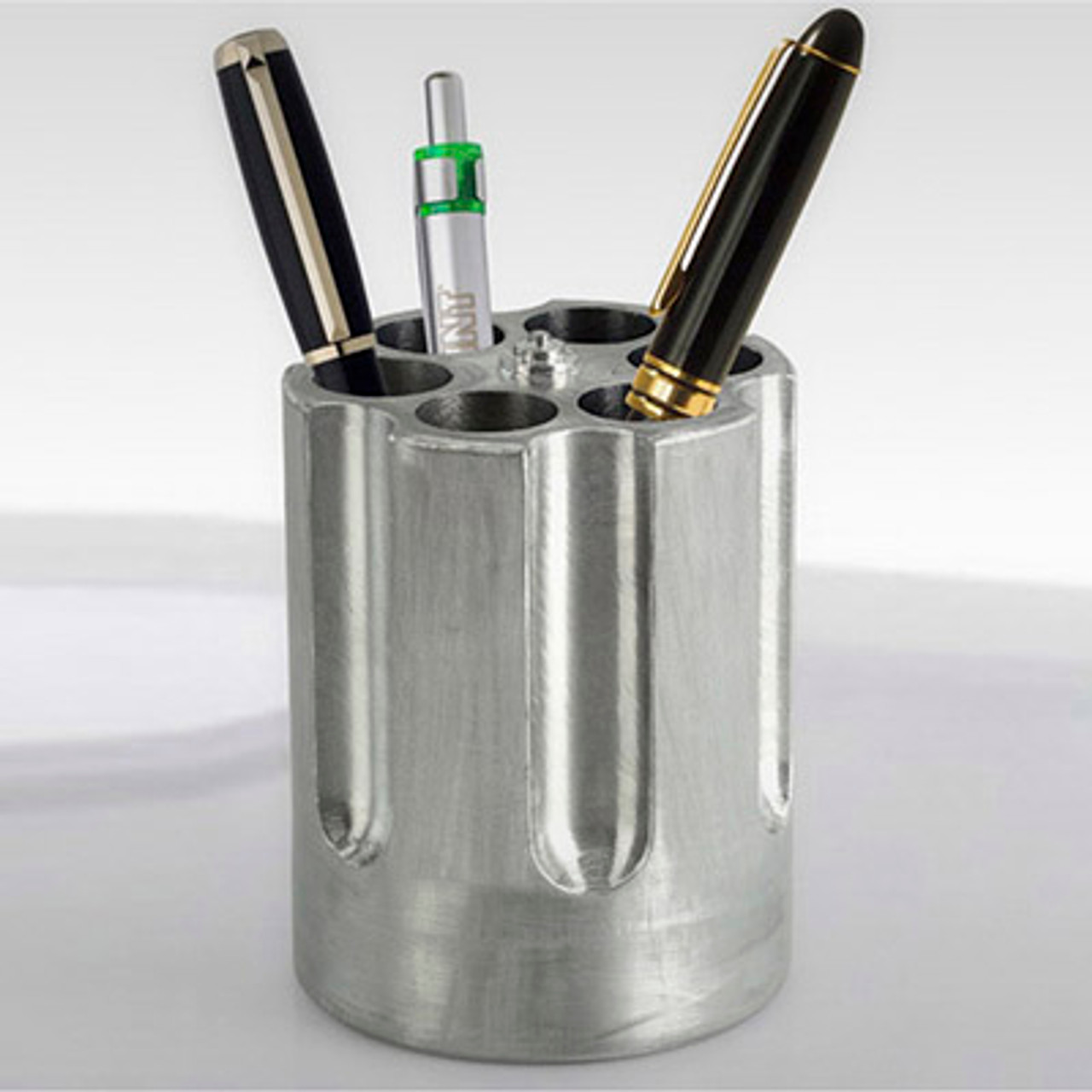 CampCo CBG-1007 Revolver Cylinder Pen Holder, Aluminum