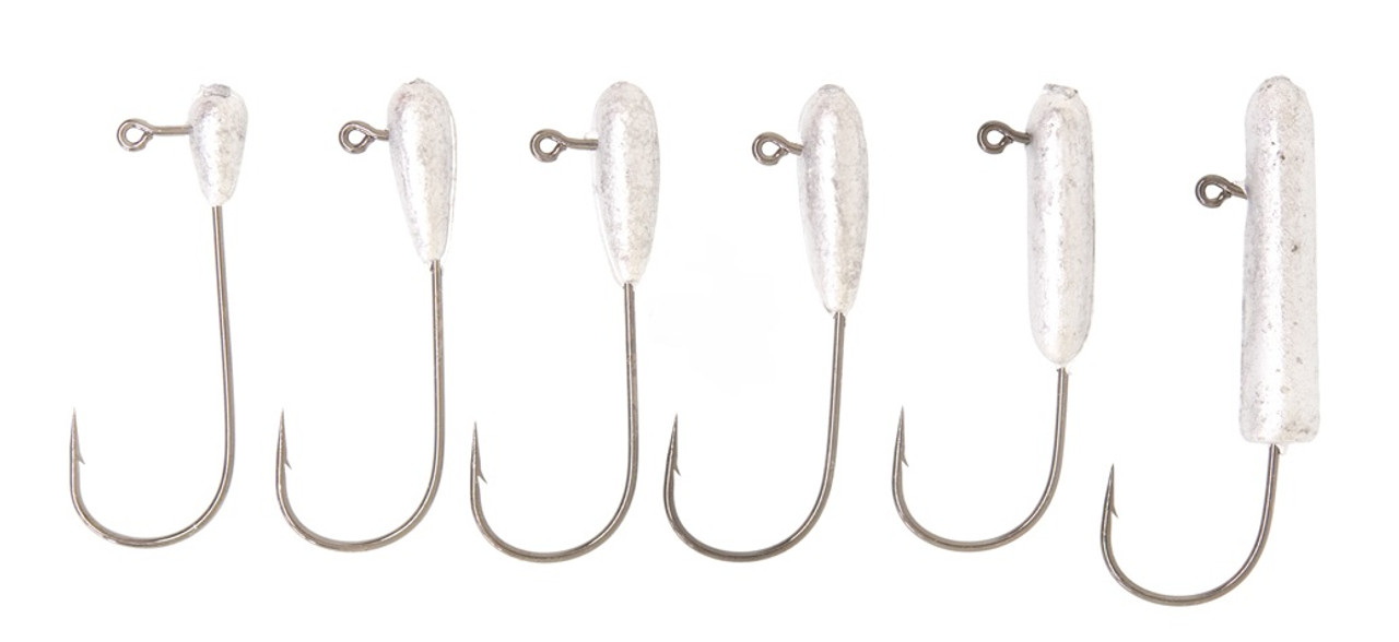 X Zone 60 Degree Tube Jig, 1/8 Oz, 4 Pack