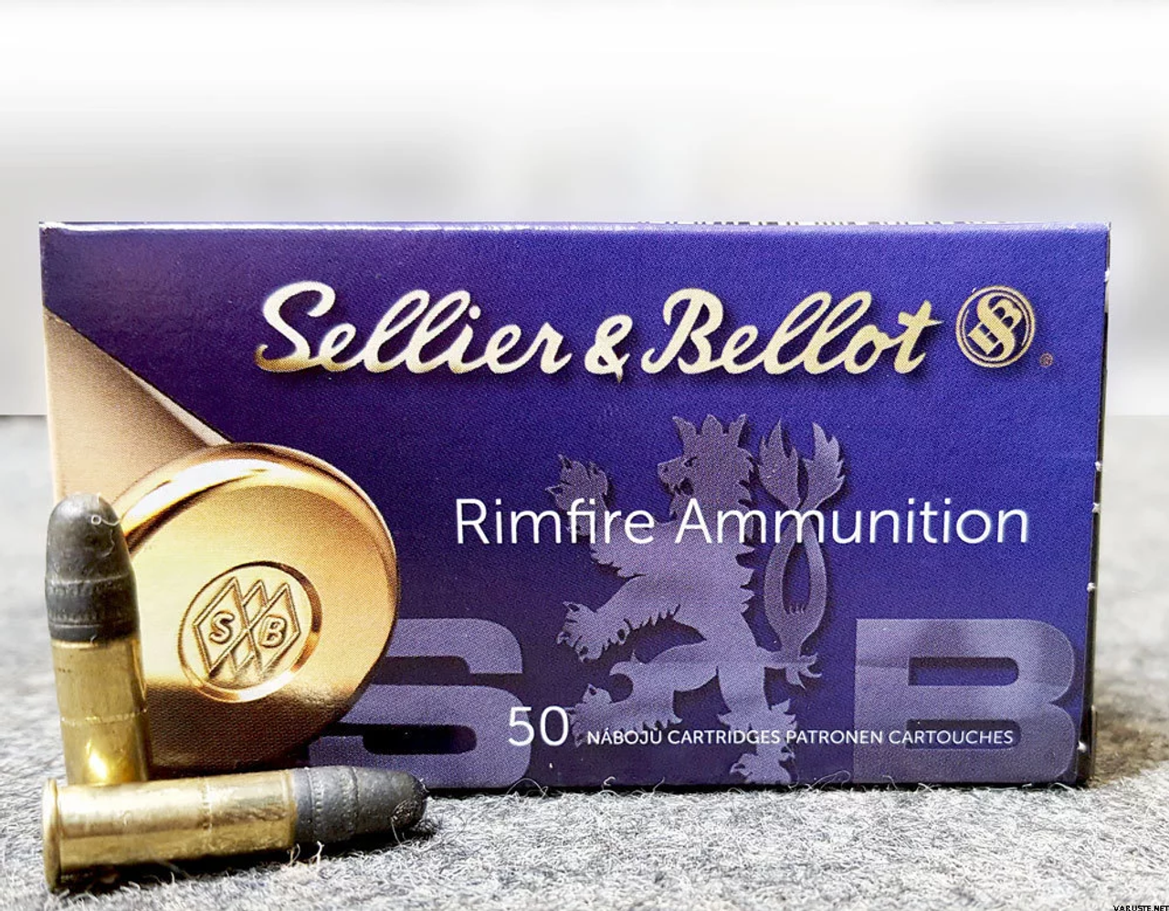 S&B 22 LR 40 Gr High Velocity HP, 500 Rnds