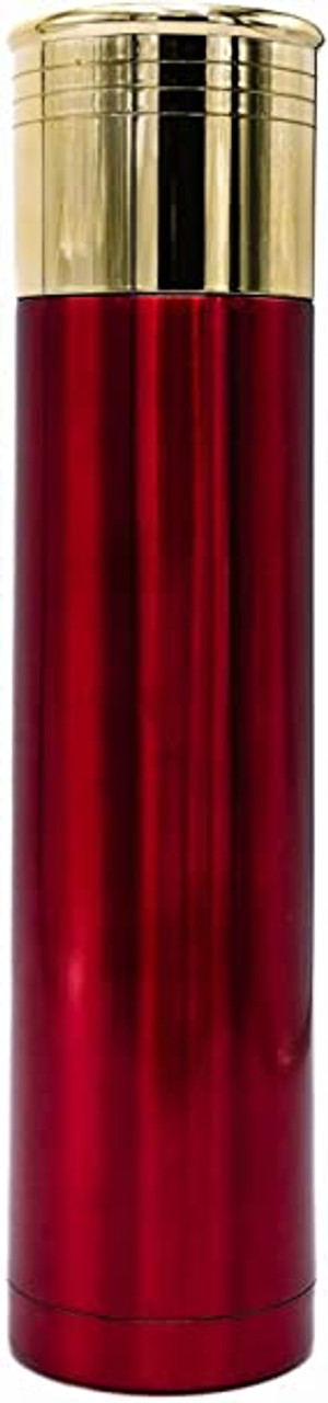 CampCo 1 Liter Red Thermo Shotgun Shell Bottle