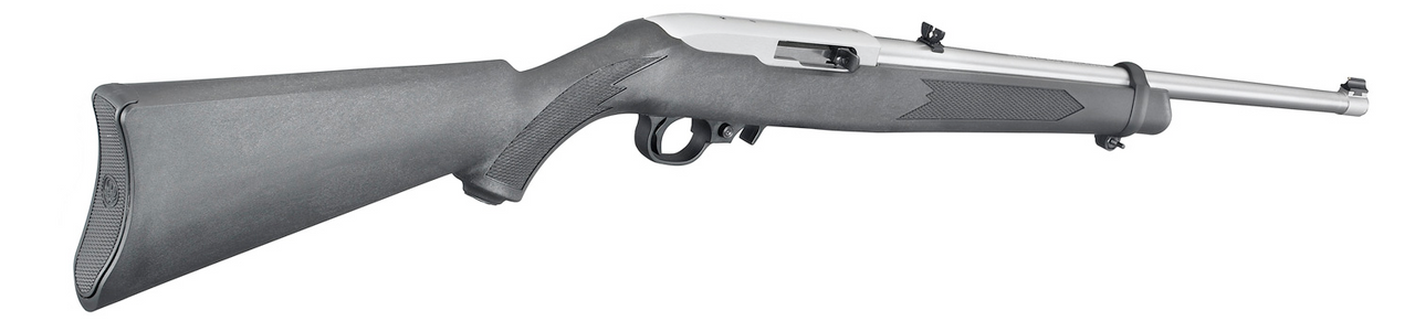 Ruger 10/22 Carbine .22 LR, 18.5" Stainless Barrel, Black Synthetic