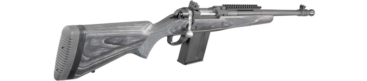 Ruger Scout 308 WIN, 16.1" Barrel,  Black Laminate Stock