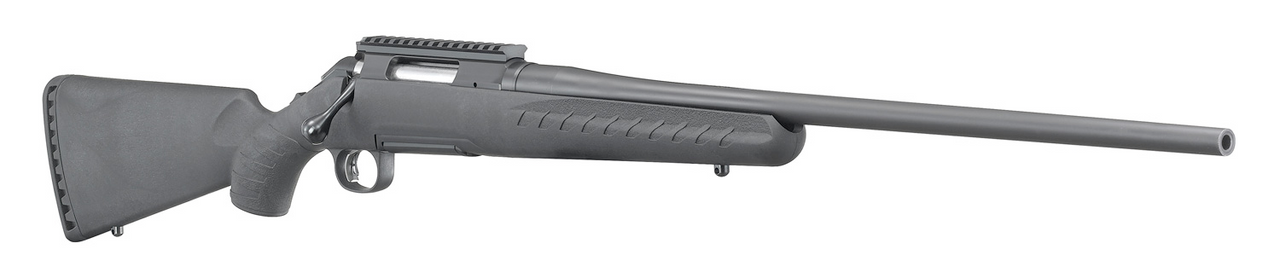 Ruger American Standard 243 Win, 22" Barrel, Black Synthetic