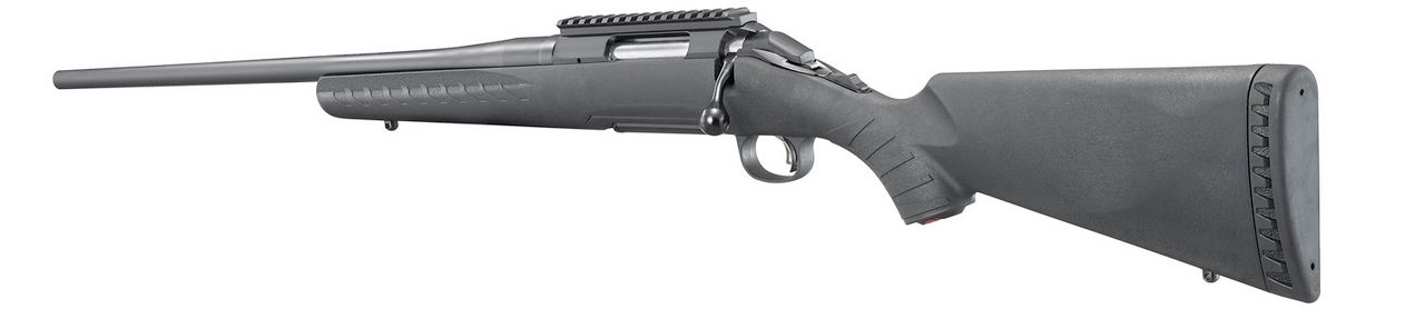 Ruger American Standard .308 Win, Left Handed 22" Barrel, Black synthetic