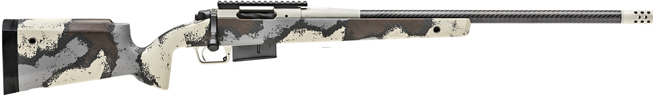 Springfield 2020 Waypoint Bolt Rifle, 6.5 PRC, 24" Carbon Fiber Barrel, Ridgeline Camo