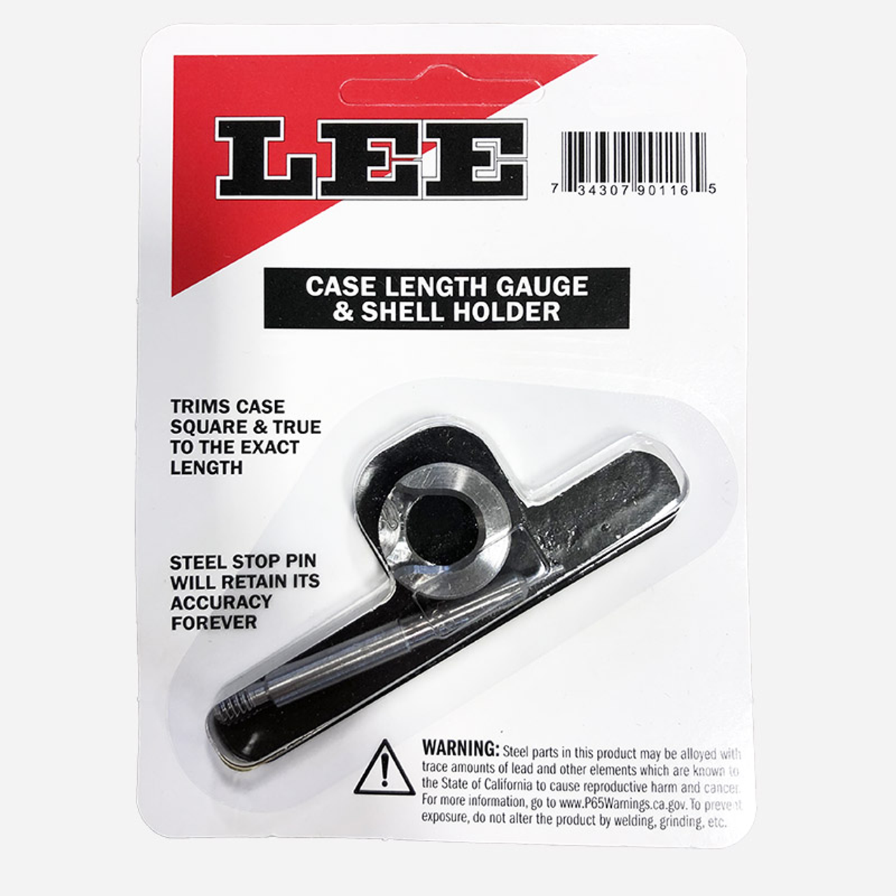 Lee 6.5 PRC Case Gauge & Shell Holder