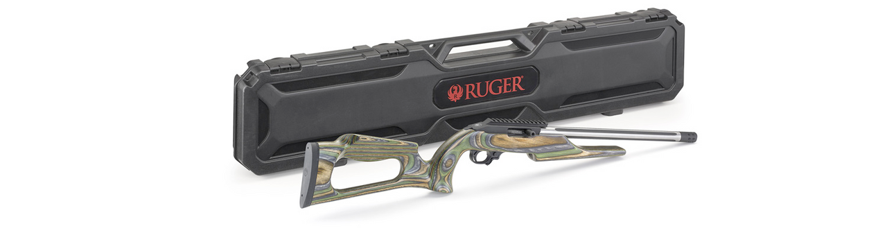 Ruger 10/22 Competition .22 LR, 16.1" Stainless Barrel, Green Mountain Laminate Stock