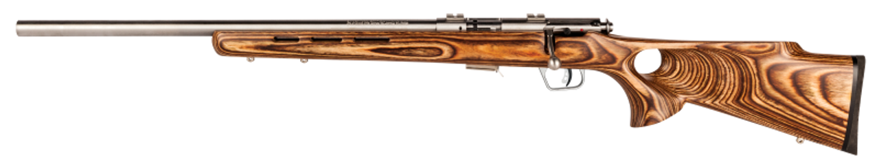 Savage 17 HMR 93R17 BTVSS Bolt Action LH, 21" Barrel