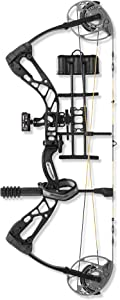 Diamond Edge 320 LH Compound Bow Package, Black