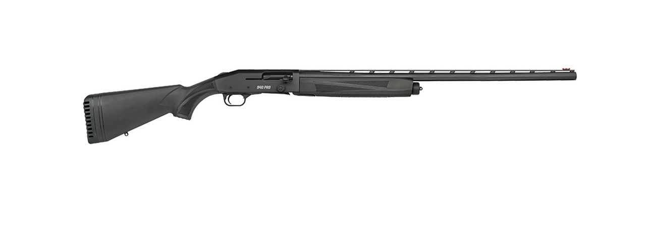 Mossberg 940 Pro Field Semi-Auto Shotgun, 12 Ga, 3", 28" Bbl, Matte Blue, Black Synthetic Stock, F.O. Sight, 4+1 Rnd