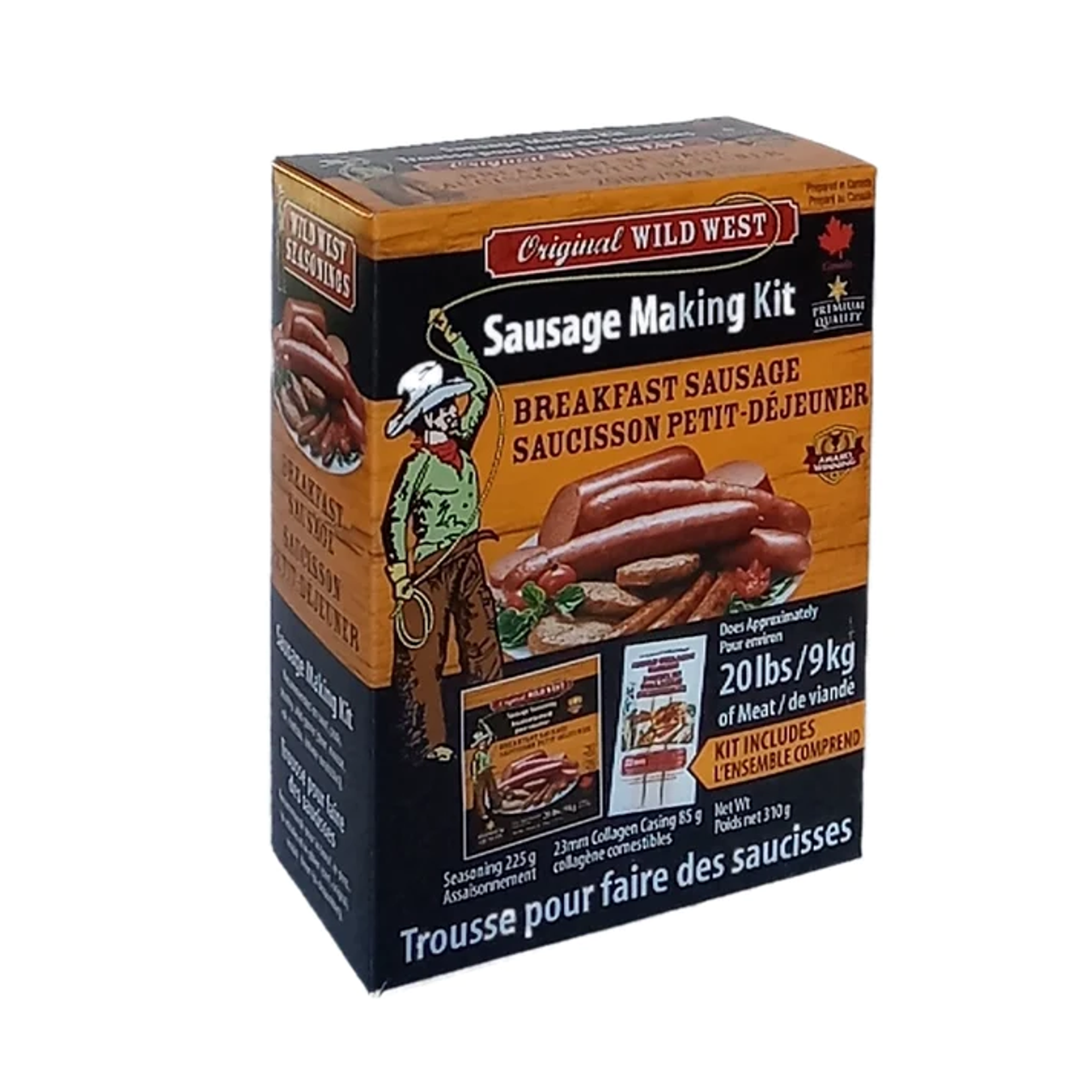 Wild West Breakfast Sausage Kit 310G