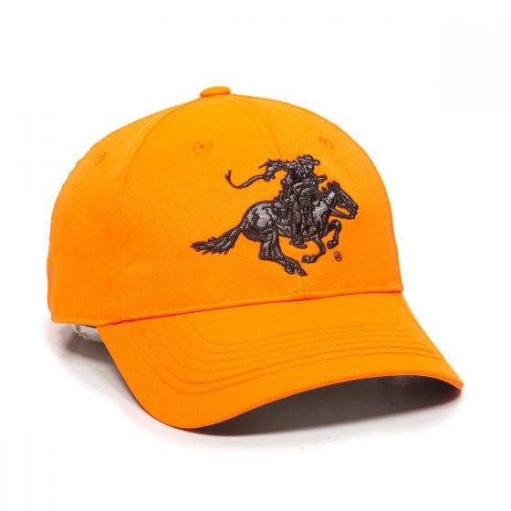 Winchester Logo Structured Pre-Curved 6PNL Cap, Blaze