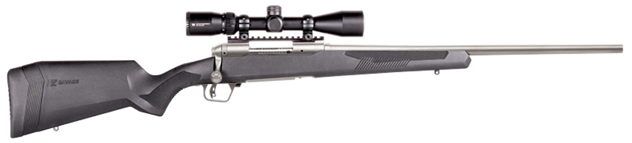Savage 110 Apex Storm XP Bolt Action Rifle 7MM-08 Rem, 20" Bbl Ss, Blk Syn Lop Stock, 4 Rnd Dm, Vortex Crossfire II 3-9X40
