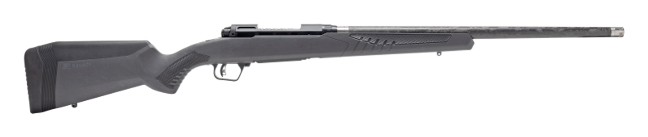 Savage 110 Ultralite LH BA Rifle, 6.5 PRC, 24" Threaded Bbl, Skeleton Receiver, Grey AccuFit Stock, AccuTrigger, 2+1 Rnd DBM