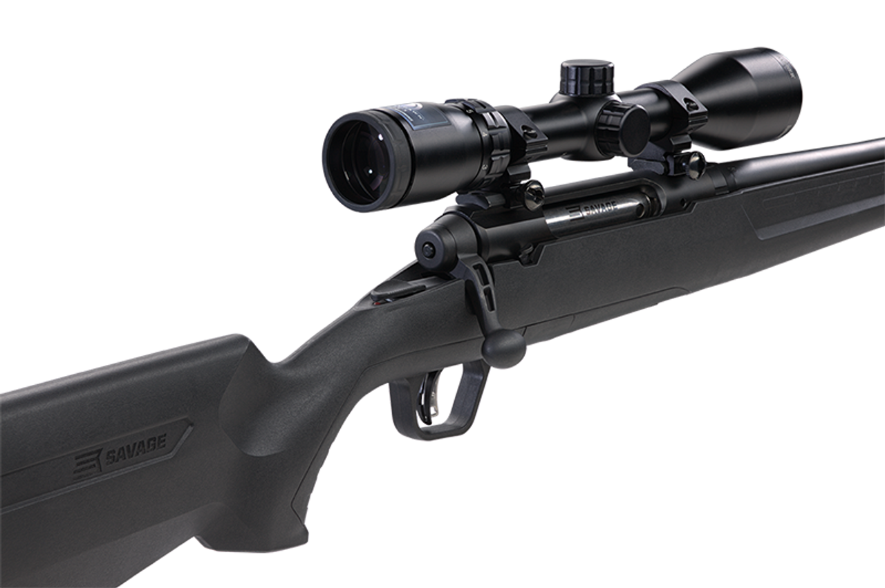 Savage Axis II XP Combo, Bolt Action .243 Win, 20" Blued, Compact Stock, 3-9X40 Scope