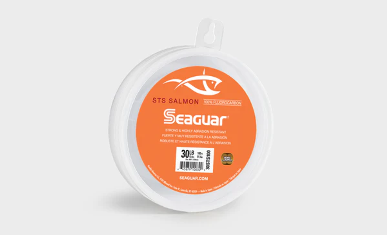 Seaguar STS Salmon Fluorocarbon Leeder, 30 LB 100 Yard