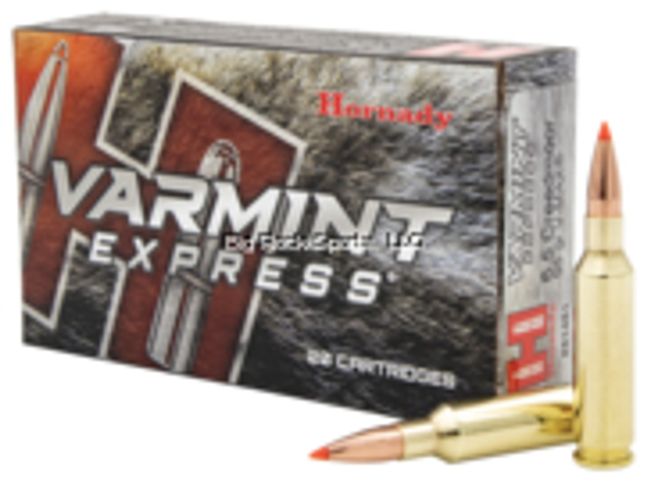 Hornady Varmint Express Rifle Ammo 6.5 Creedmoor, 95 Gr, V-MAX, 3300fps, 20 Rnds