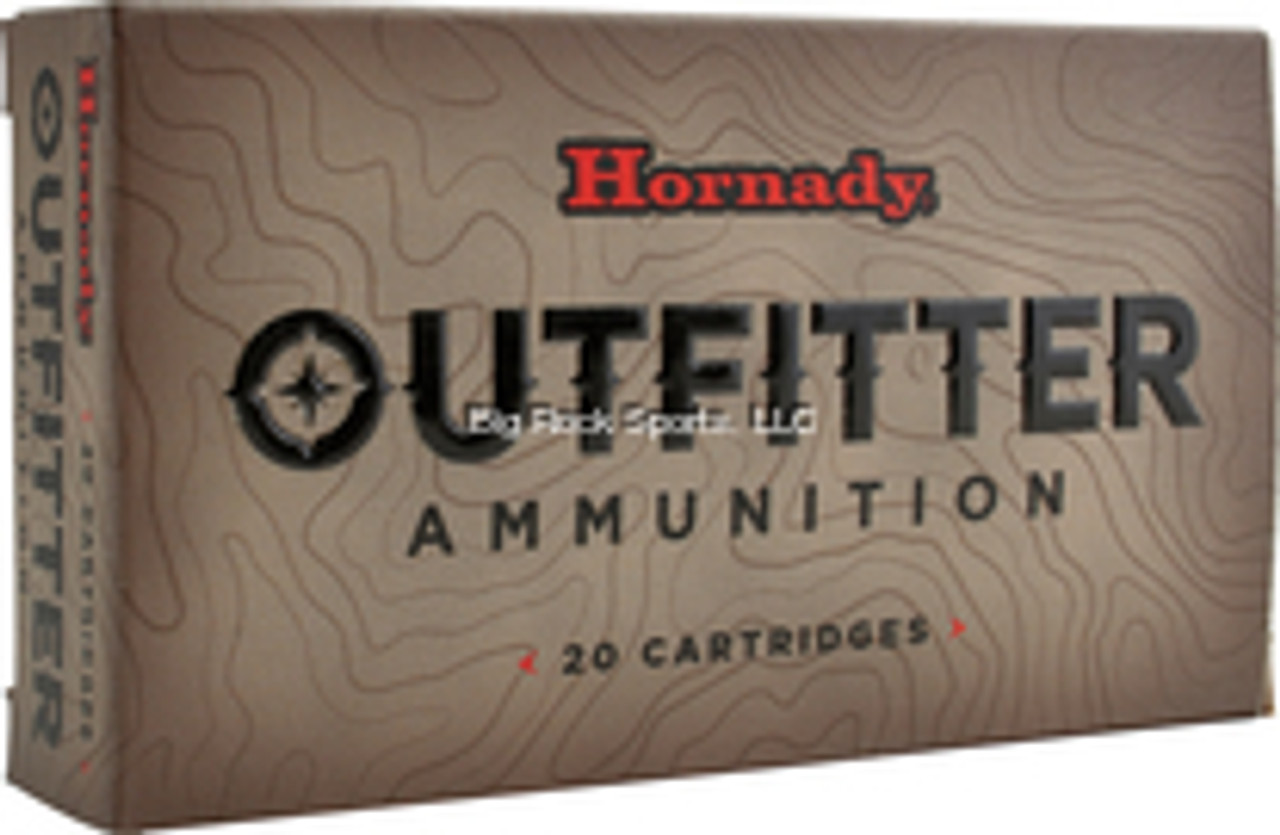 Hornady Outfitter Rifle Ammo 300 Prc 190 Gr CX OTF 20 Rnd, 3000 FPS