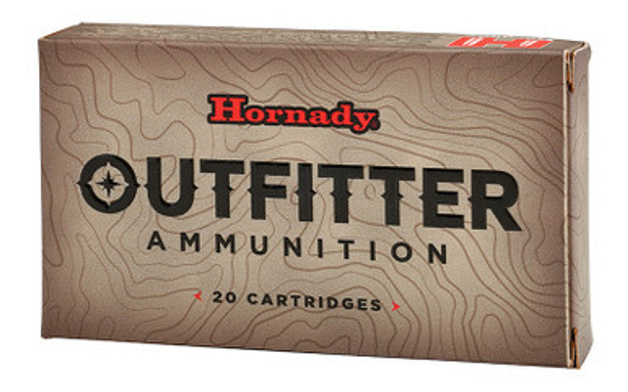 Hornady Outfitter Rifle Ammo 243 WIN 80 Gr CX OTF 20 Rnd, 3200 FPS