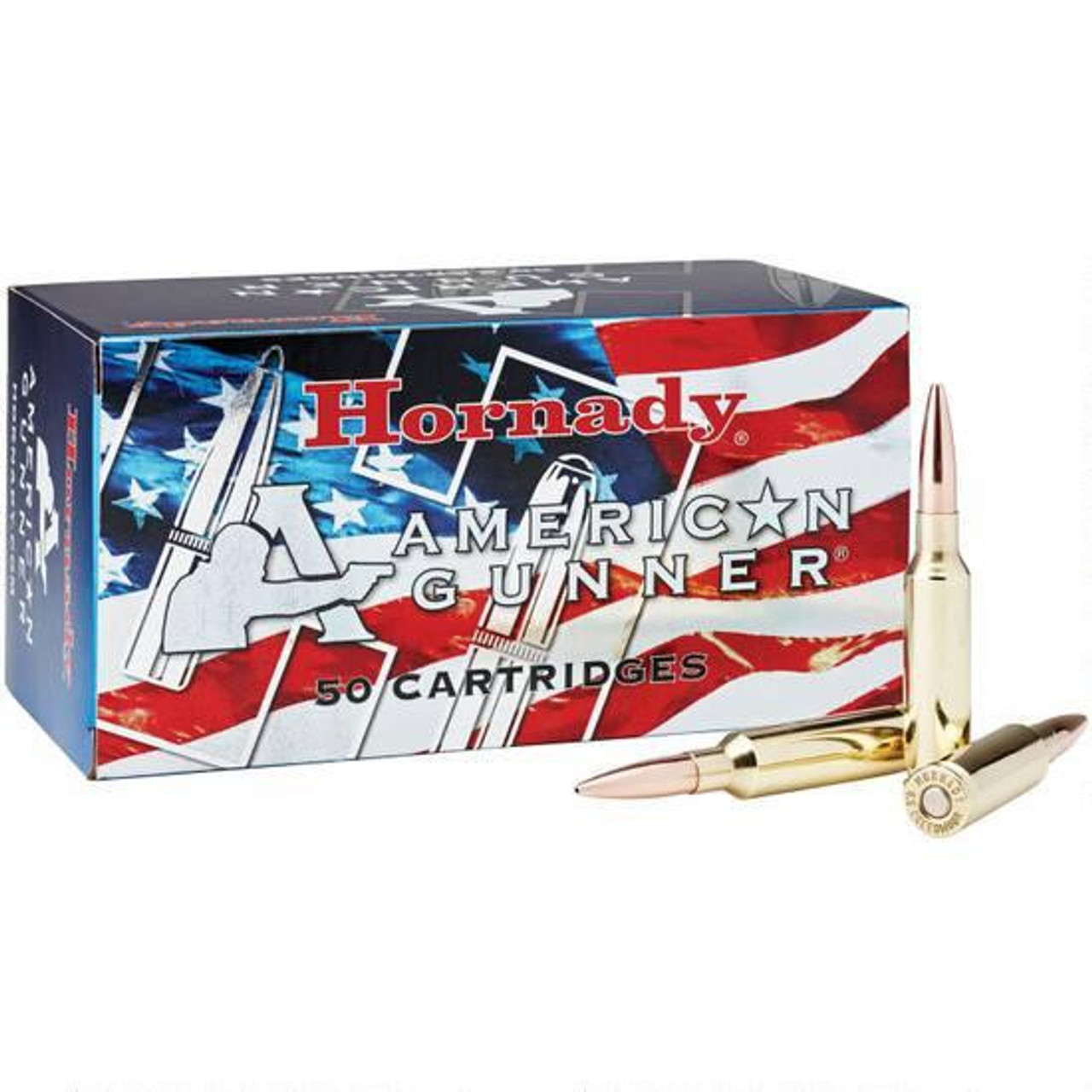 Hornady American Gunner Rifle Ammo 6.5 Creedmoor, 140 Gr BTHP AG, 50 Rnds