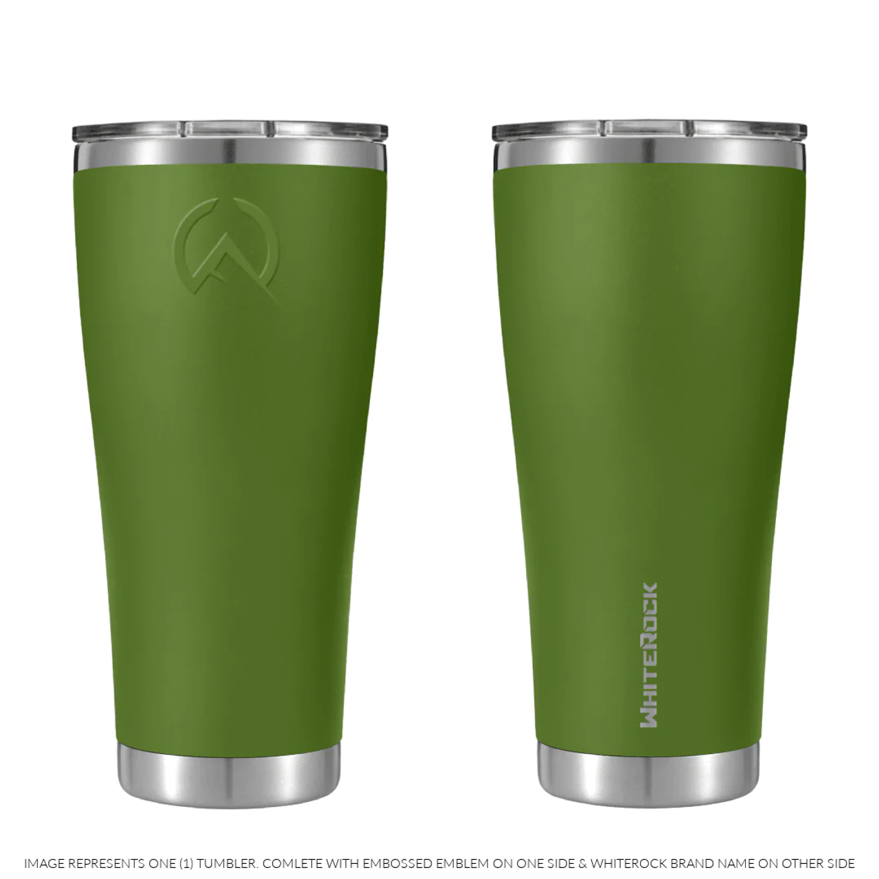 WhiteRock Pilgrim 30 Oz Tumbler, Forest Green