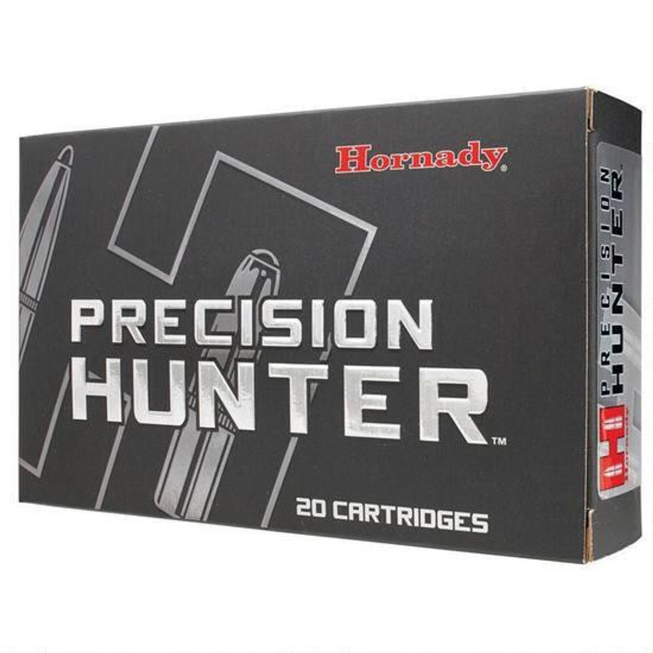 Hornady Precision Hunter Ammo 280 Ackley Imp 162 Gr ELD-X, 20 Rnds