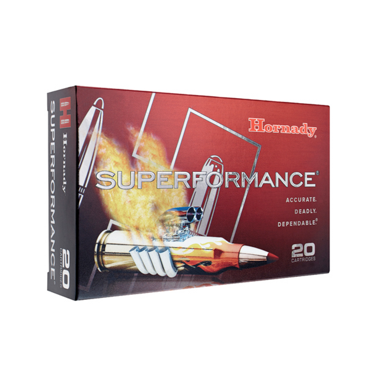 Hornady Superformance Rifle Ammo 300 WIN, SST, 180 Grains, 3130 fps, 20 Rnds