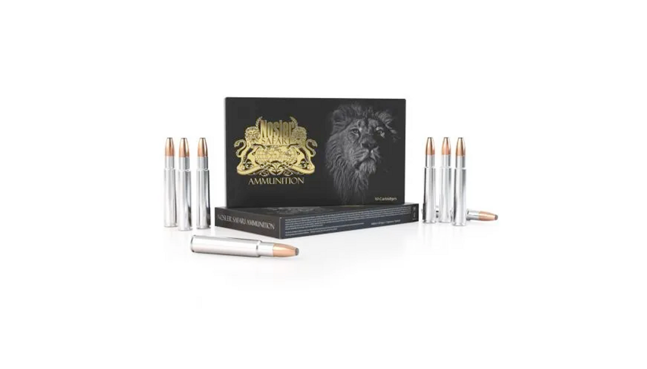 Nosler Safari Ammo 450 RIG, 500 PT, 20 Rnds