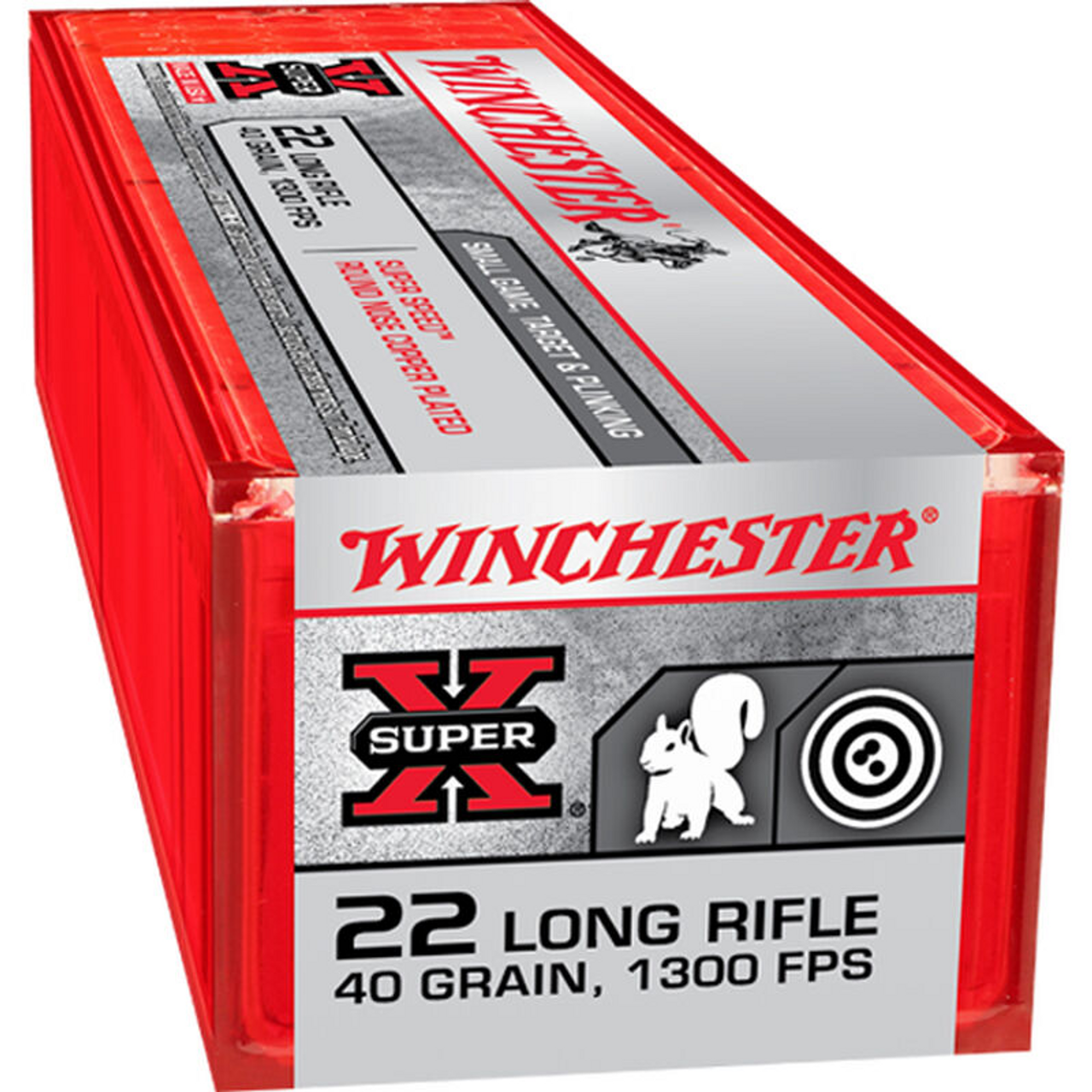 Winchester Super-X Superspeed 22 LR 40 gr LRN, 100 Rnds