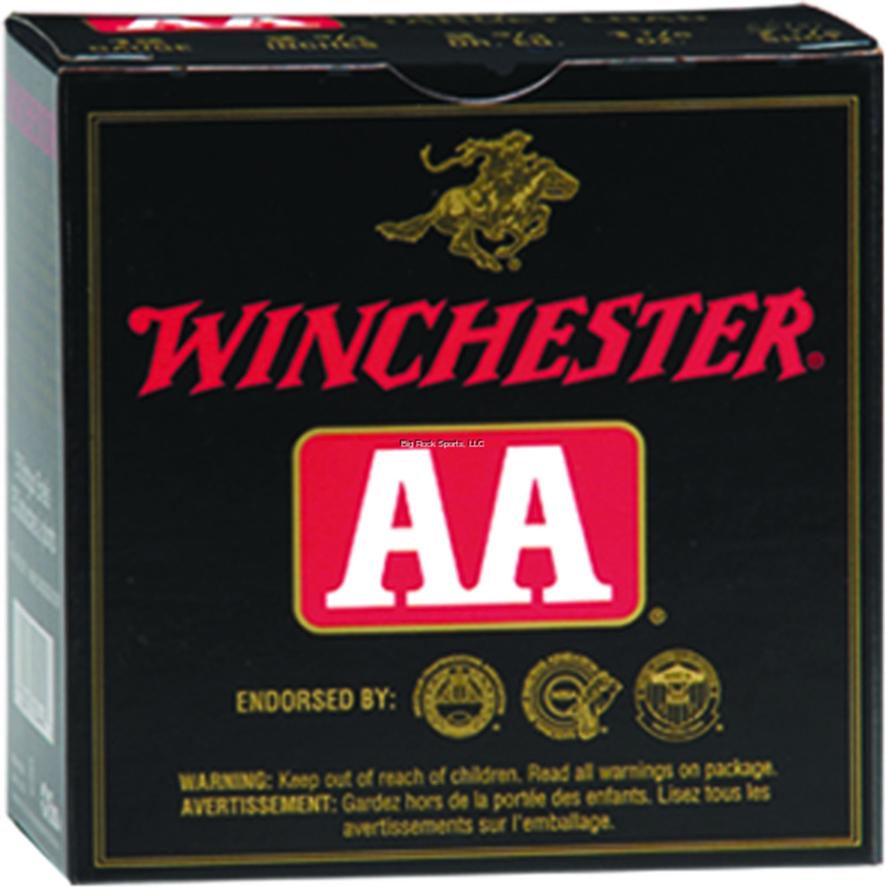 Winchester AA Sporting Clays Shotshell 12 GA, 2-3/4 in, No. 7-1/2, 1 oz, 1450 fps, 25 Rnds