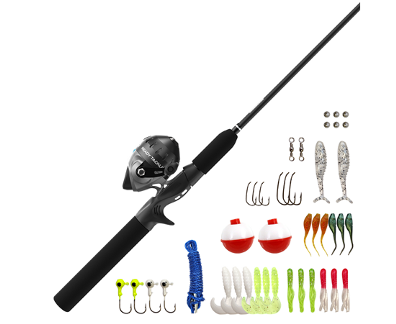 Zebco Roam Telescopic Fishing Rod and Spinning or Spincast Fishing