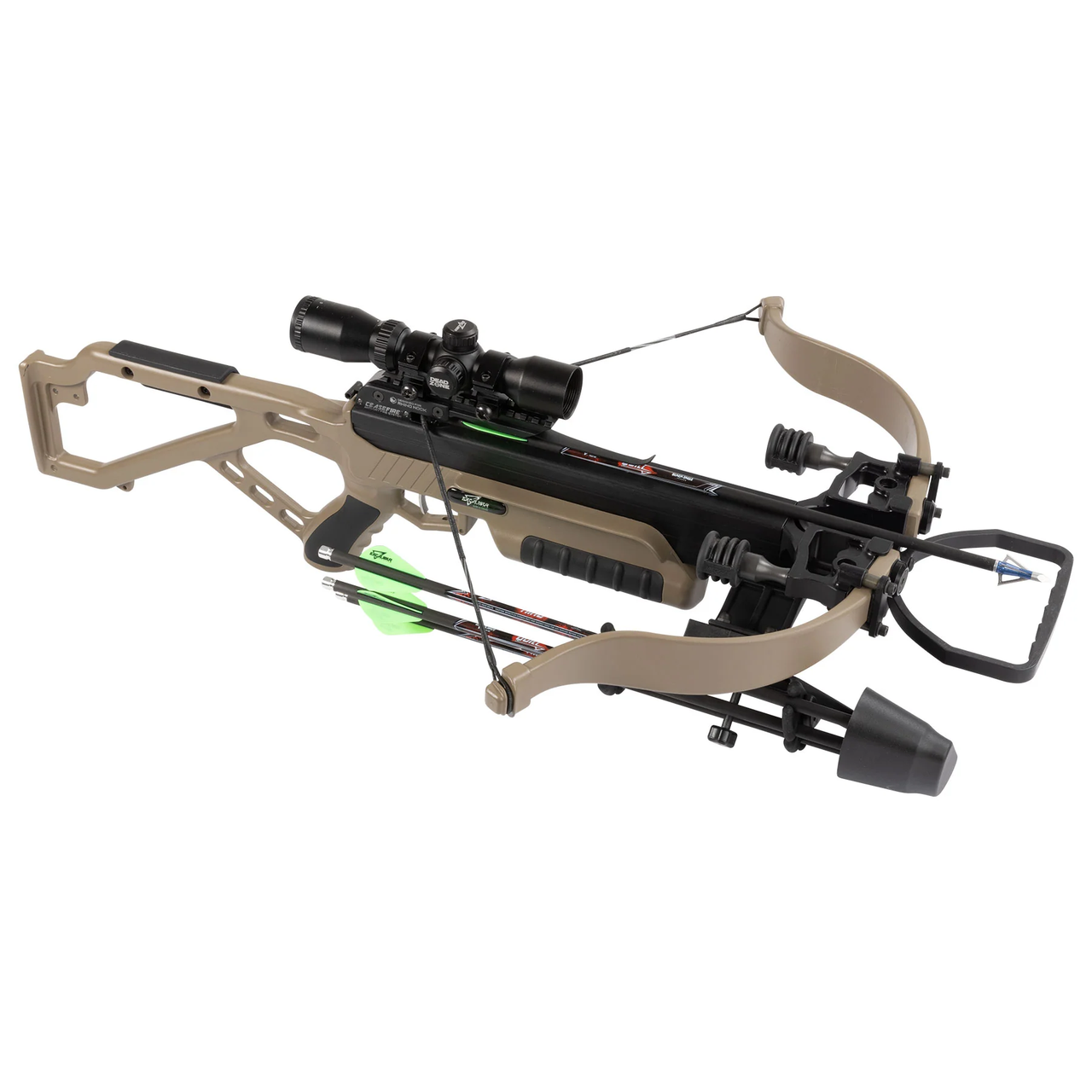 Excalibur Micro Extreme Crossbow FDE With Dead Zone Scope