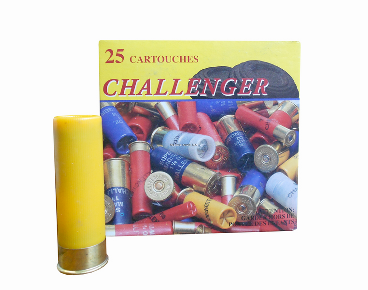 Challenger Ammo Standard 1004 Shotshell 20 GA, 2-3/4 in, No. 5, 7/8 oz, 1250 fps, 25 Rnds