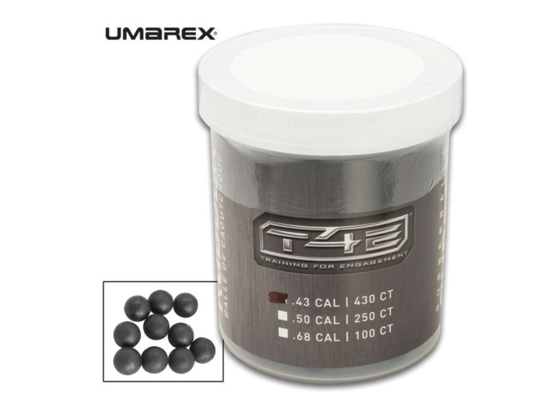 Sale Amazon Paintballs .43 Cal Marble Balls For Self-Defense & Target Practice, 100 Count, Solid