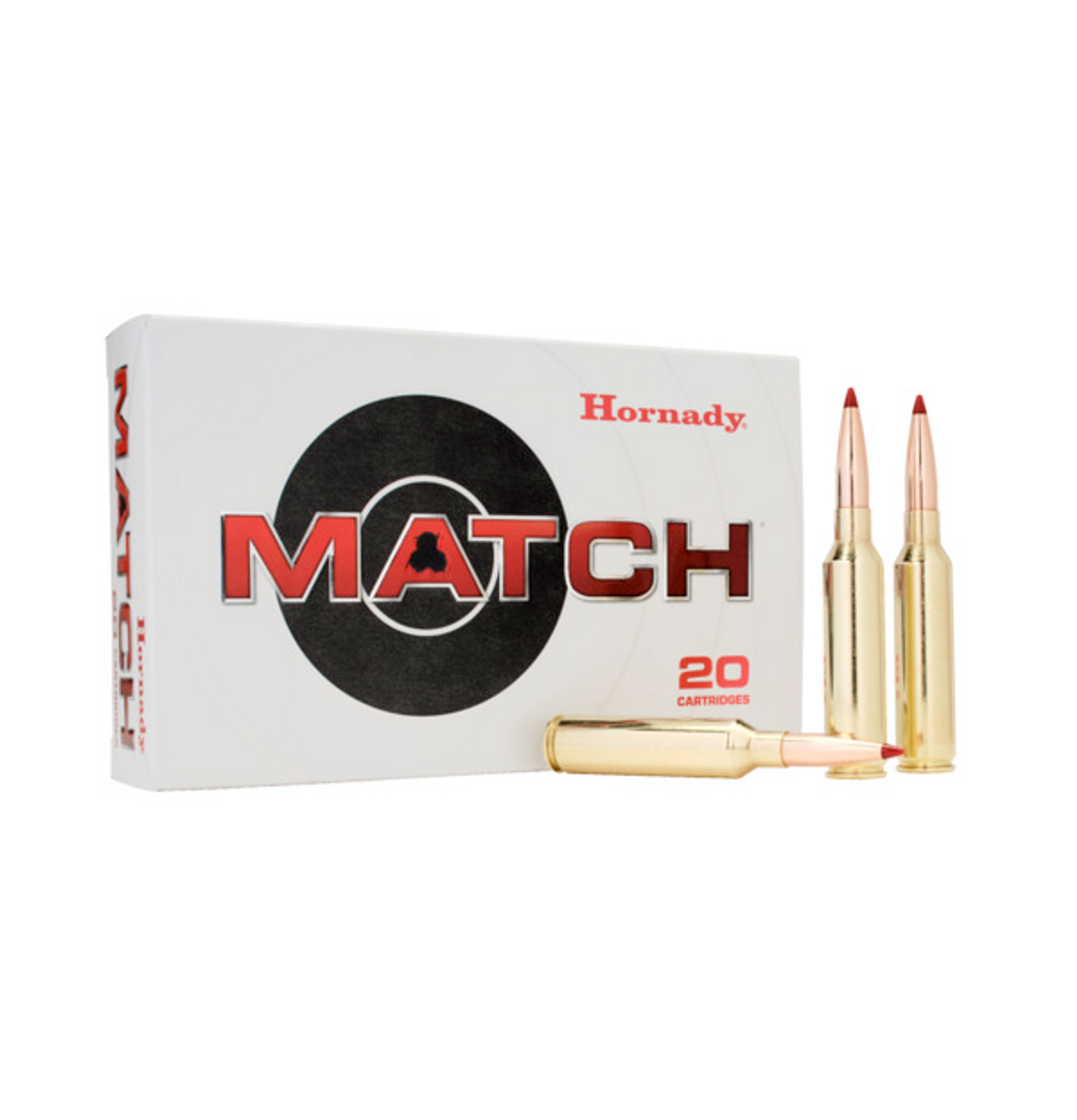 Hornady Match Rifle Ammo 7Mm Prc, 180 Gr, Eld Match, Box of 20