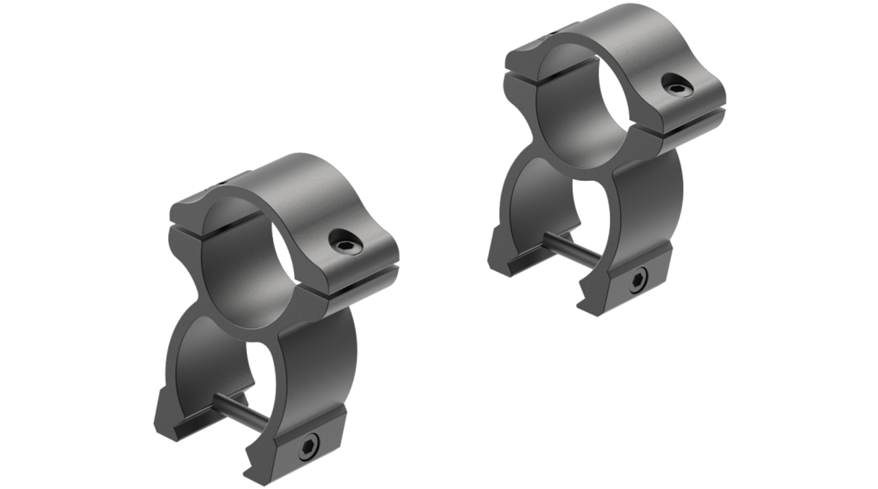 Leupold Rifleman 1" Detachable See-Thru High Matte Black Rings
