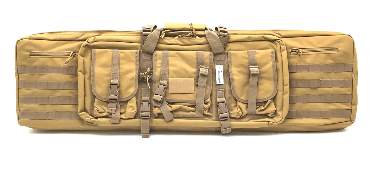 Scorpio Double Gun Case 600D, 42" Tan