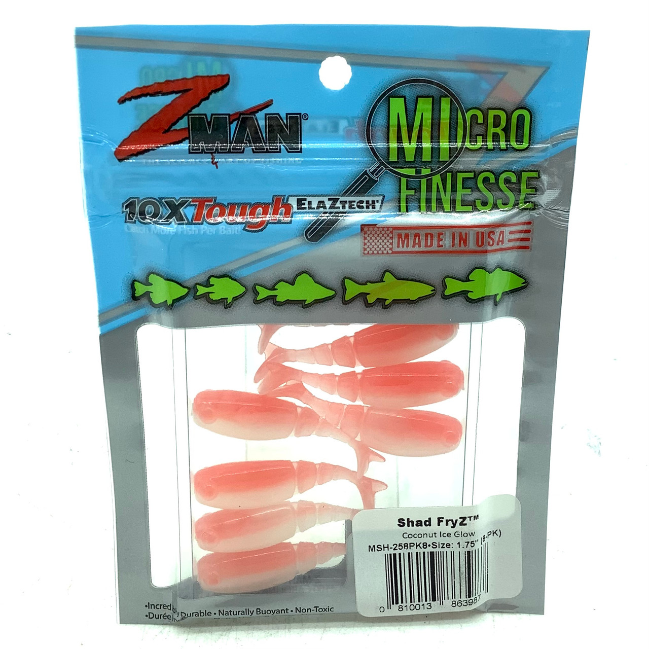 ZMan Shad FryZ 1.75, 8 Pk