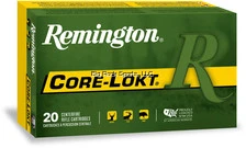 Remington 45-70 Gov't, 405 gr Core-lokt SP (Full Pressure), 20 Rnds