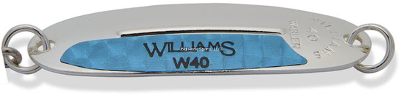 Williams Wabler spoon 2-1/4" Electric Blue