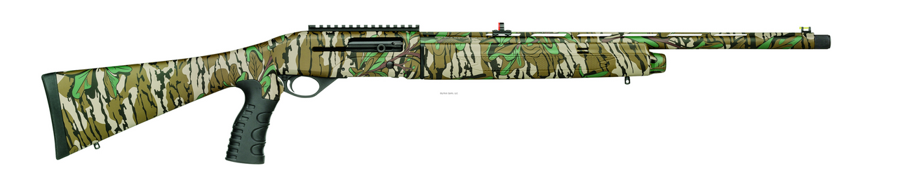 Mossberg SA-20 Turkey Semi-Auto Shotgun, 20 GA, 20" BbL, MO Greenleaf, Pistol Grip, 4+1 Rnd
