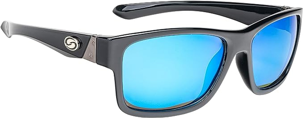 Strike King Jordan Lee Pro Series Sunglasses, Shinny Black Frame, Gray Lens