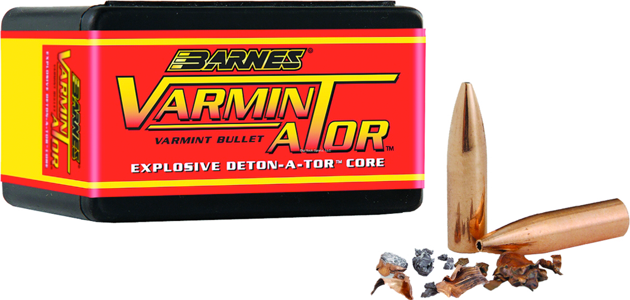 Barnes Varmin-A-Tor Lead free Buollets, 20 Cal 204" 32 GR HP-FB, Box of 100