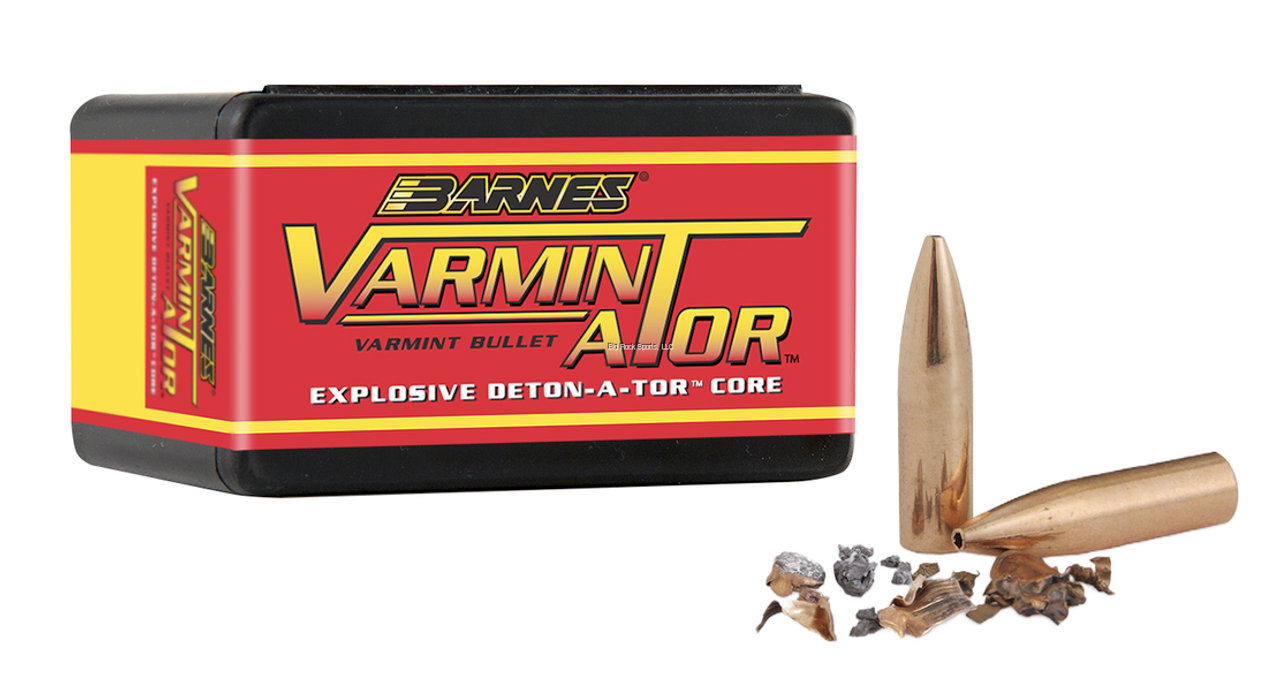 Barnes Varminator 22 CAL (.224) 40 GR HP FB, Box of 100